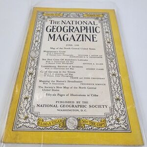 National Geographic Magazine June 1948 No  Insert